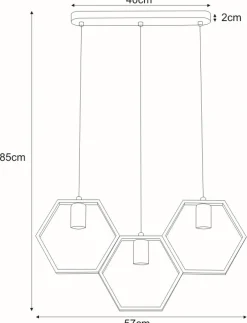 Sklep Kaja Dekoracyjna lampa wisząca nad stół K-4721 HONEY | Kaja Oświetlenie Fashion