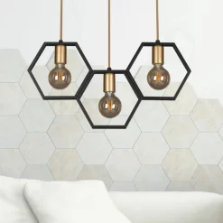 Sklep Kaja Dekoracyjna lampa wisząca nad stół K-4721 HONEY | Kaja Oświetlenie Fashion