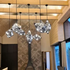Sklep Kaja Dekoracyjna lampa wisząca LP-055/1P BK KONSTELACJA | Kaja Oświetlenie Discount