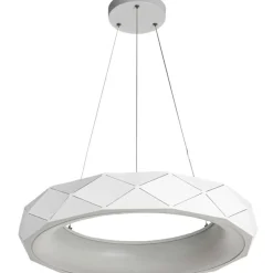 Sklep Kaja Dekoracyjna lampa wisząca LED LP-8069/1P LED WH REUS | Kaja Shop