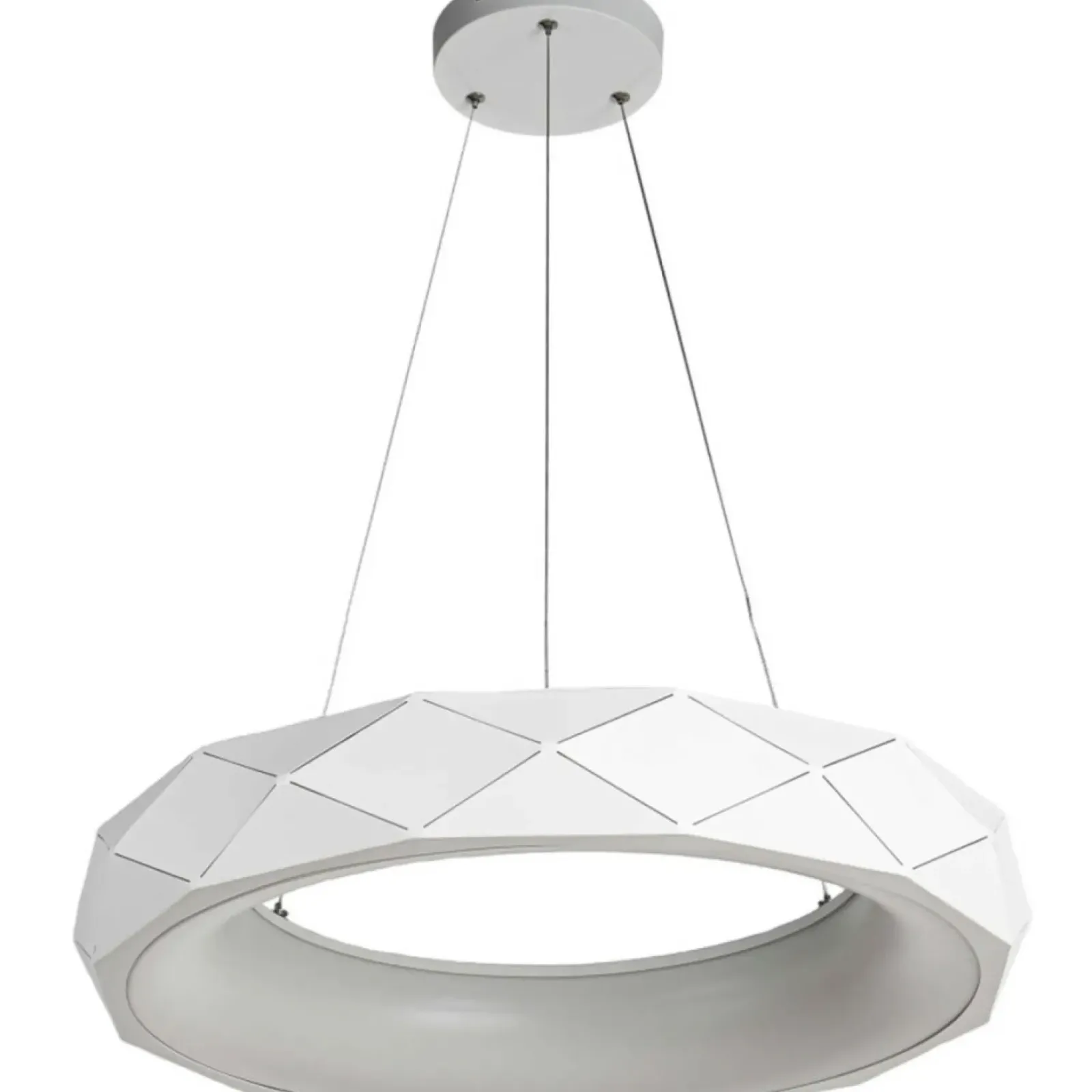 Sklep Kaja Dekoracyjna lampa wisząca LED LP-8069/1P LED WH REUS | Kaja Shop