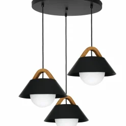 Sklep Kaja Dekoracyjna lampa wisząca, w kolorze czarni LX 3510 z serii FUNDA Discount