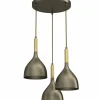 Sklep Kaja Dekoracyjna lampa wisząca w złotym kolorze LX 4004 NOAK | Kaja Store