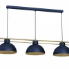Sklep Kaja Dekoracyjna lampa wisząca w kolorze niebieskim LX 4378 ESTATE | Kaja Shop