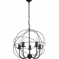 Sklep Kaja Dekoracyjna lampa wisząca w stylu industrialnym LX 5135 GLOBE | Kaja New