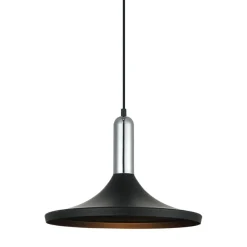 Sklep Kaja Dekoracyjna lampa wisząca MDM-3027/1 BK+CR LUSTY | Kaja Oświetlenie czarny Clearance