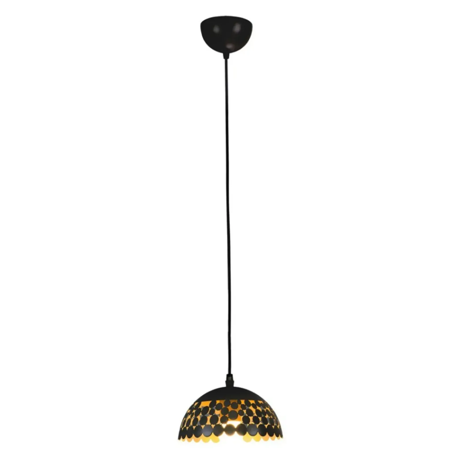 Sklep Kaja Dekoracyjna lampa wisząca, niebanalny klosz ML6135 z serii LISA | Kaja Oświetlen czarny Best Sale