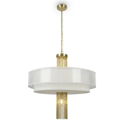 Sklep Kaja Dekoracyjna lampa wisząca, kolor złota MOD151PL-05G z serii IMPRESSIVE złoty Clearance