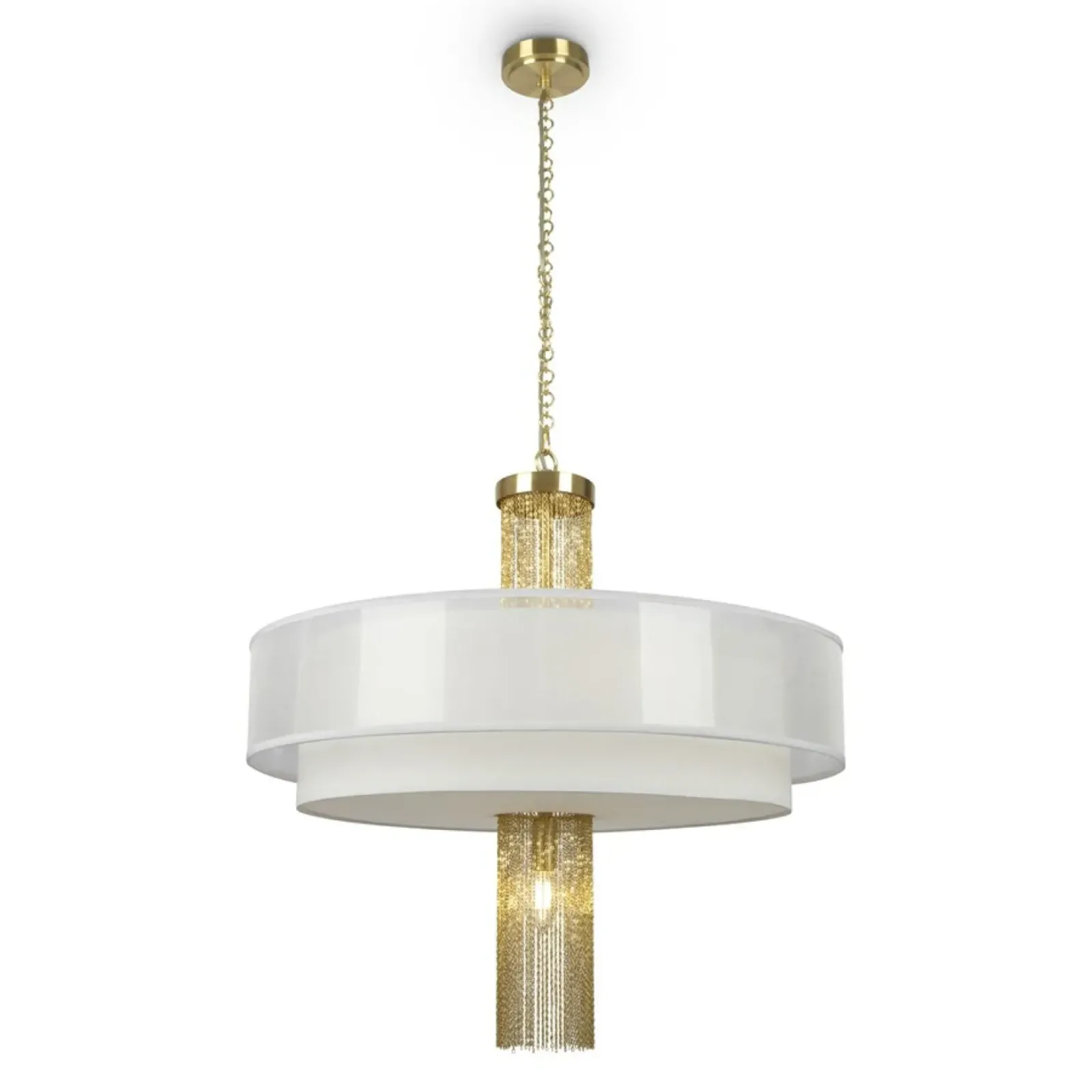 Sklep Kaja Dekoracyjna lampa wisząca, kolor złota MOD151PL-05G z serii IMPRESSIVE złoty Clearance