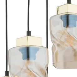 Sklep Kaja Dekoracyjna lampa wisząca O2965 W4 CZA ZL MERU | Kaja Oświetlenie Cheap