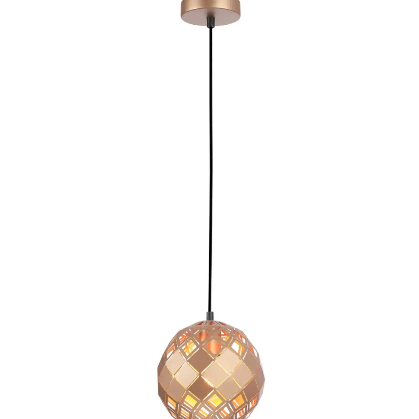 Sklep Kaja Dekoracyjna lampa wisząca PND-34221-1S-GD PAULELA | Kaja Oświetlenie złoty Cheap