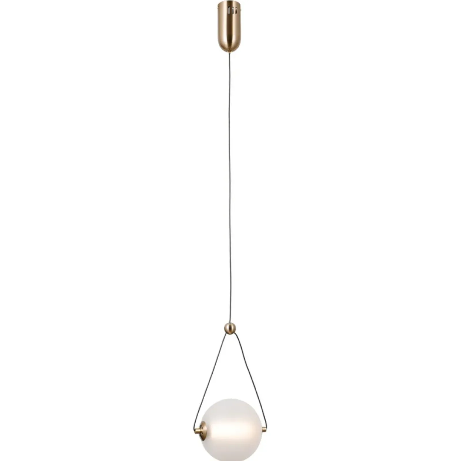 Sklep Kaja Dekoracyjna lampa wisząca, LED PND-34361-S-HBR-OPAL z serii RASTIA Discount