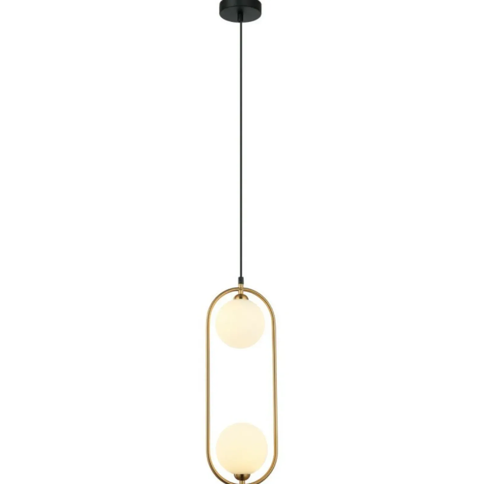 Sklep Kaja Dekoracyjna lampa wisząca do sypialni PND-3965-2-BRO z serii LUPUS Hot