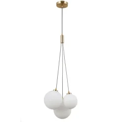 Sklep Kaja Dekoracyjna lampa wisząca do sypialni PND-54456-3-HB z serii PERLOS Clearance