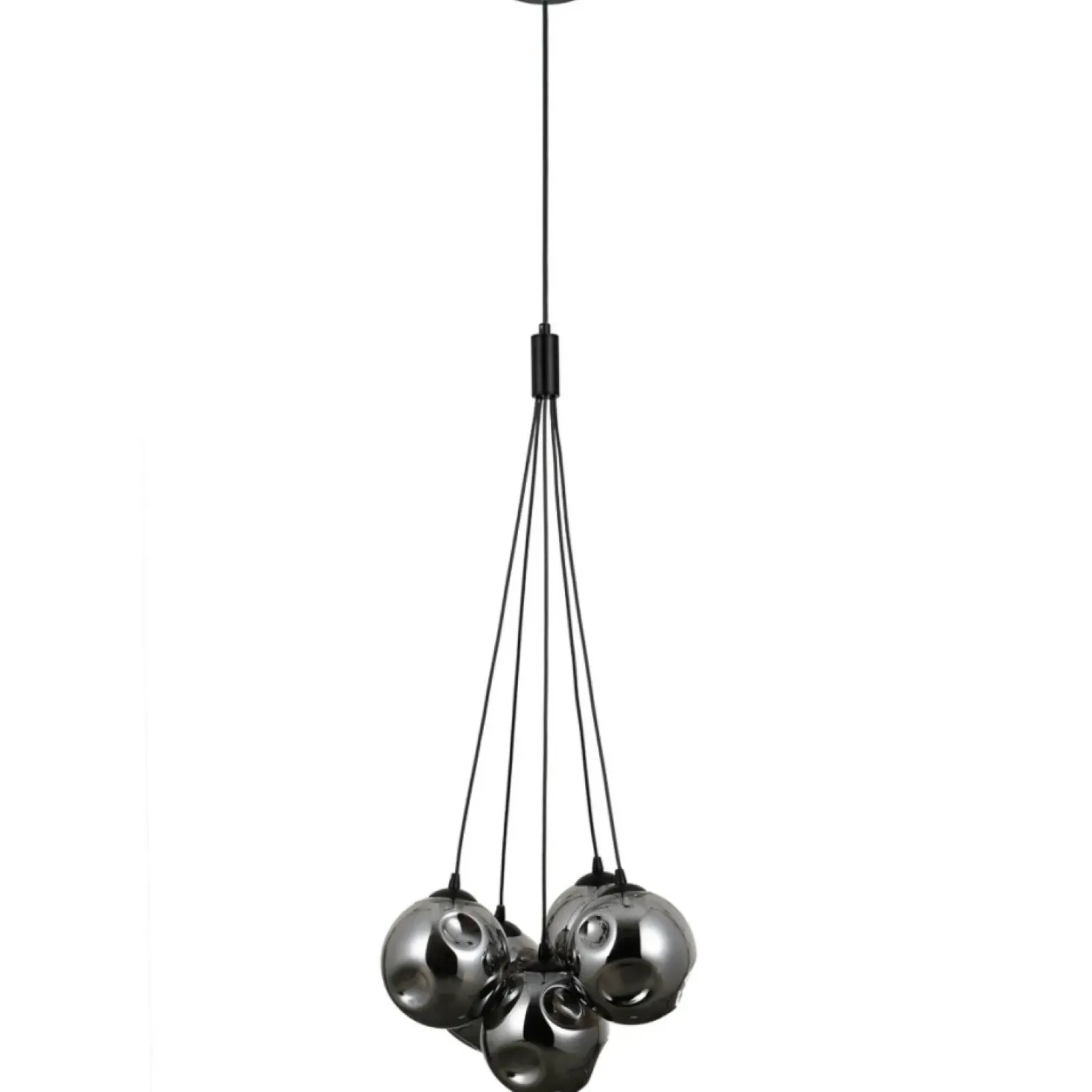 Sklep Kaja Dekoracyjna lampa wisząca do salonu PND-54456-5A-HB-SMG z serii PERLOS New