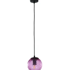 Sklep Kaja Dekoracyjna lampa wisząca z różową kulą ø14 G9 TK 6338 z serii CADIX Outlet