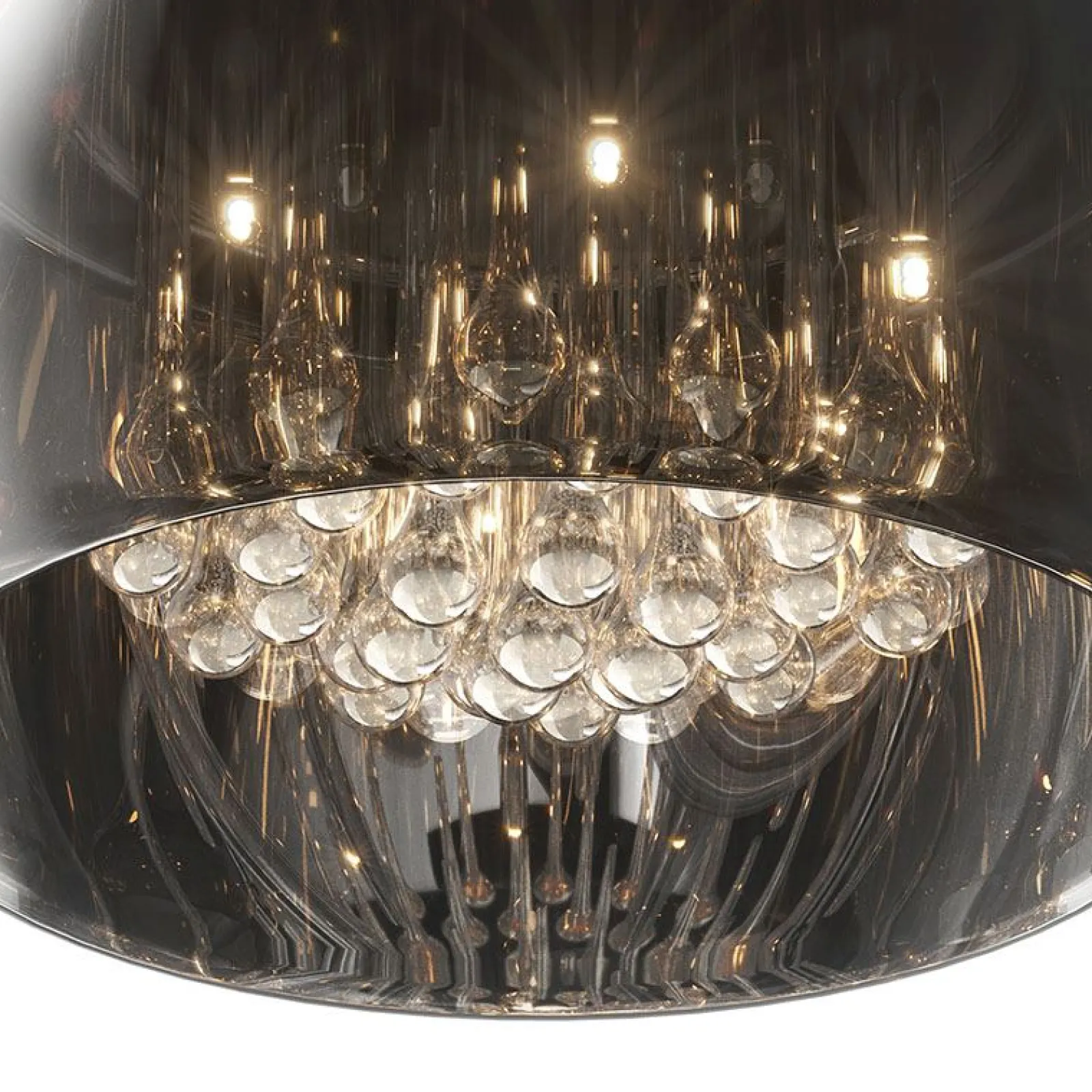 Sklep Kaja Dekoracyjna lampa z kryształkami C0076-05L-F4FZ CRYSTAL | Kaja* Plafony Nowoczesne