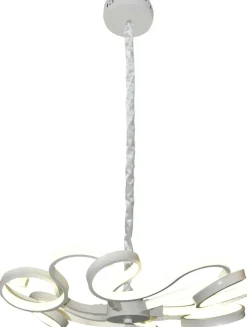 Sklep Kaja Dekoracyjna, ledowa, biała lampa wisząca 31-61485 ILLA | Kaja* Lampy Led|Randole Tradycyjne