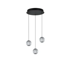 Sklep Kaja Dekoracyjna, ledowa lampa wisząca z kulami AZ6019 EDEM | Kaja Discount