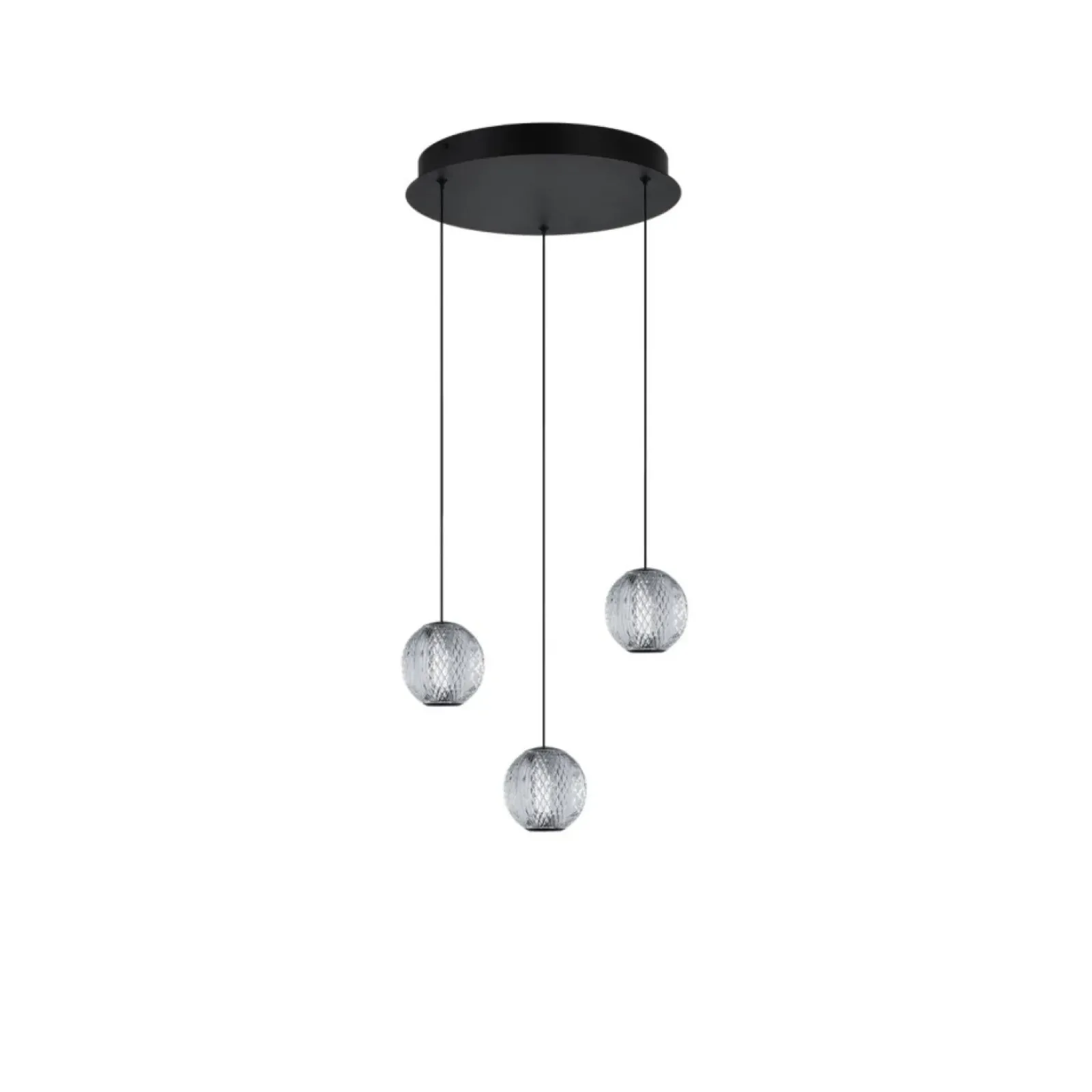 Sklep Kaja Dekoracyjna, ledowa lampa wisząca z kulami AZ6019 EDEM | Kaja Discount