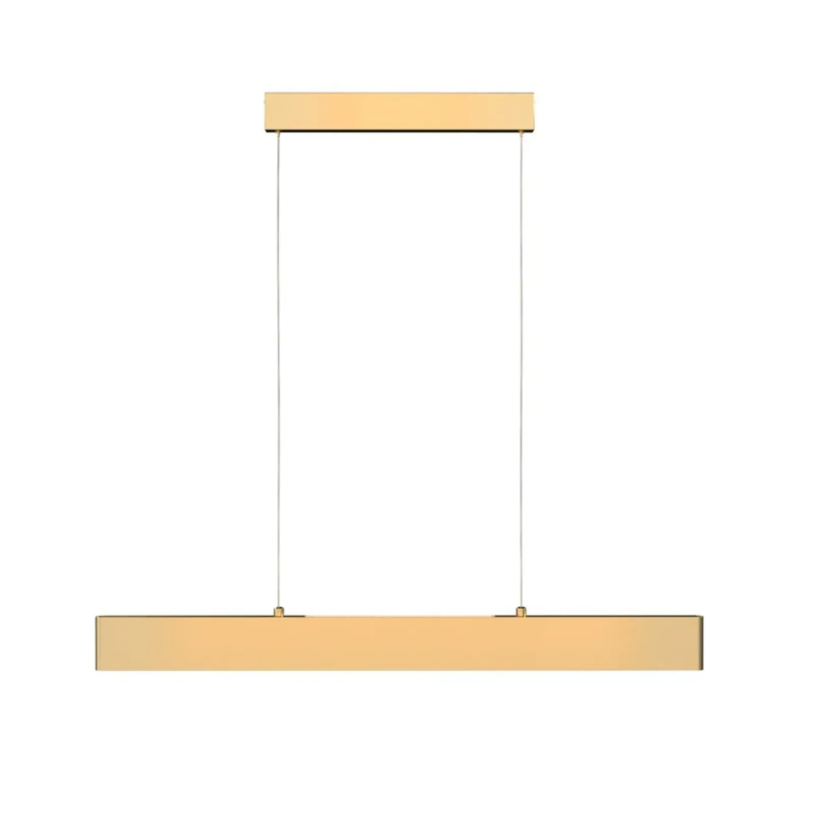 Sklep Kaja Dekoracyjna listwa LED nad stół 3000K 91cm P010PL-L23G3K z serii STEP złoty New