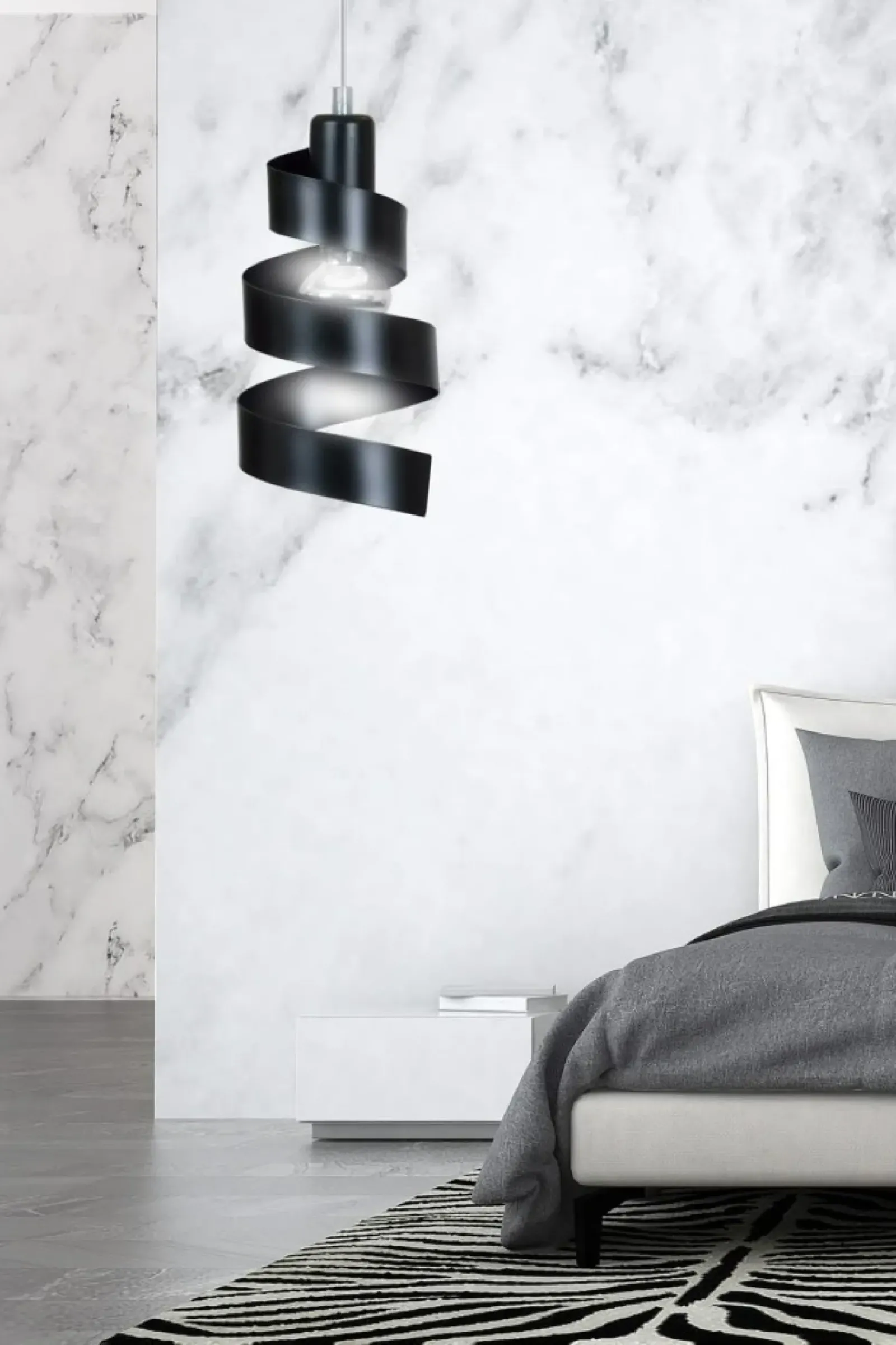 Sklep Kaja Dekoracyjna, loftowa lampa wisząca do kuchni 352/1 SAGA | Kaja czarny Flash Sale