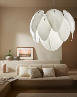 Sklep Kaja Dekoracyjna, modernistyczna lampa wisząca AZ0472 ANTIRES | Kaja biały Outlet