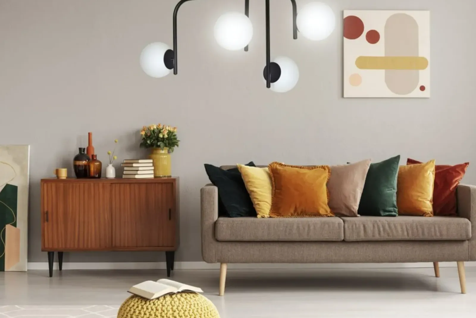 Sklep Kaja Dekoracyjna, nowoczesna lampa sufitowa 1030/4B KALF | Kaja Oświetlenie Discount