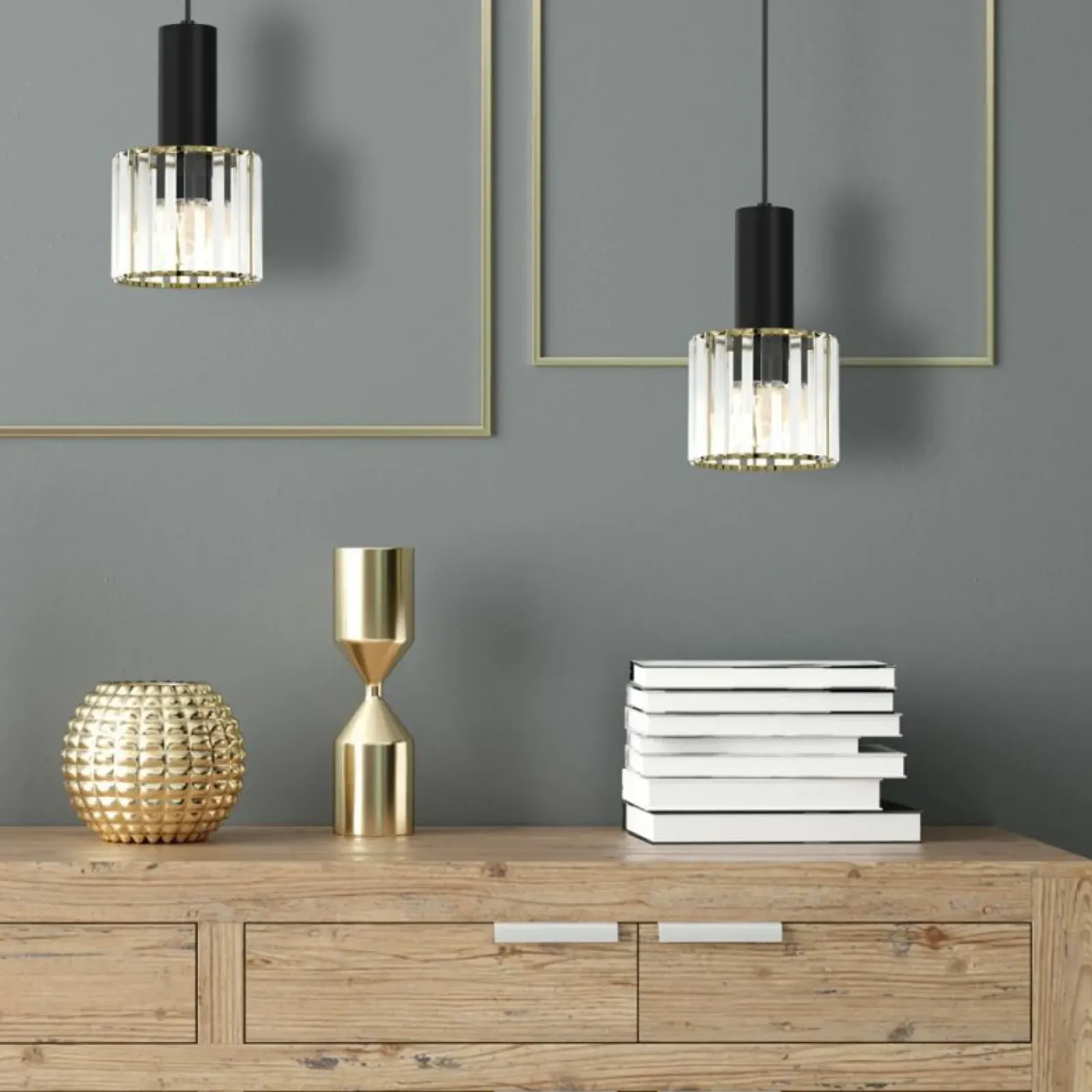 Sklep Kaja Dekoracyjna, pojedyncza lampa wisząca MLP8360 CRISTAL | Kaja Hot