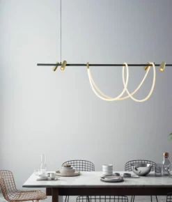 Sklep Kaja Dekoracyjna, pozioma lampa LED nad stół ZM 2200277L BALBO | Kaja Flash Sale