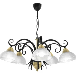 Sklep Kaja Dekoracyjna, retro lampa wisząca do salonu LX 5980 AURORA | Kaja* Randole Tradycyjne