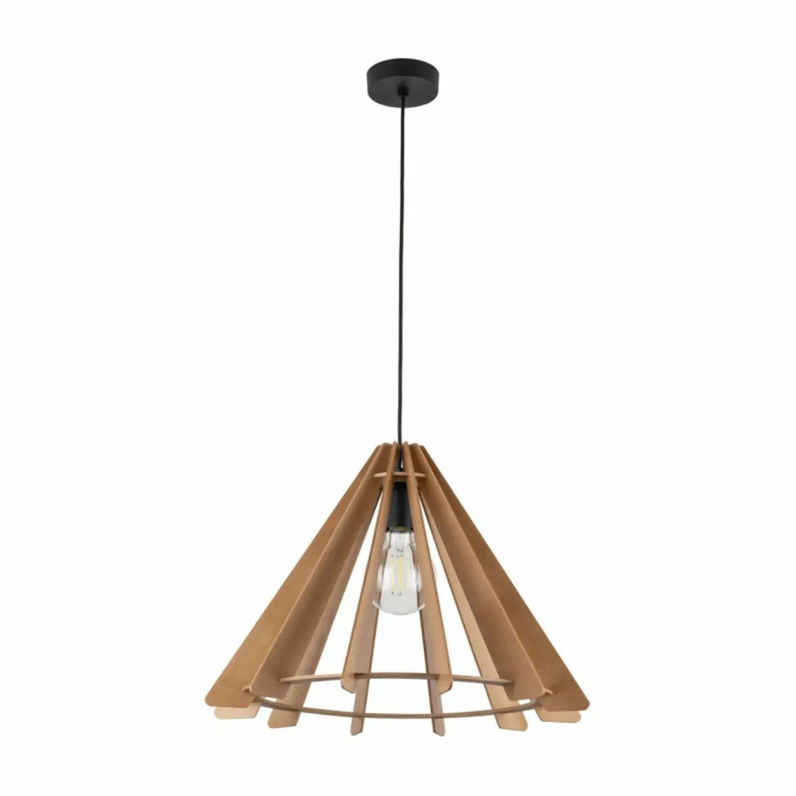Sklep Kaja Dekoracyjna, rustykalna lampa wisząca TK 6586 ERIS WOOD | Kaja Best Sale