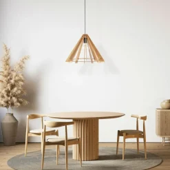 Sklep Kaja Dekoracyjna, rustykalna lampa wisząca TK 6586 ERIS WOOD | Kaja Best Sale