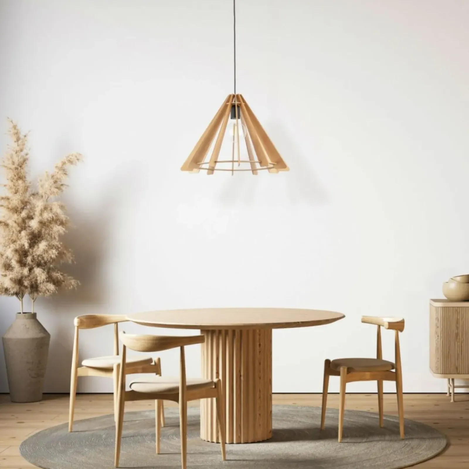 Sklep Kaja Dekoracyjna, rustykalna lampa wisząca TK 6586 ERIS WOOD | Kaja Best Sale