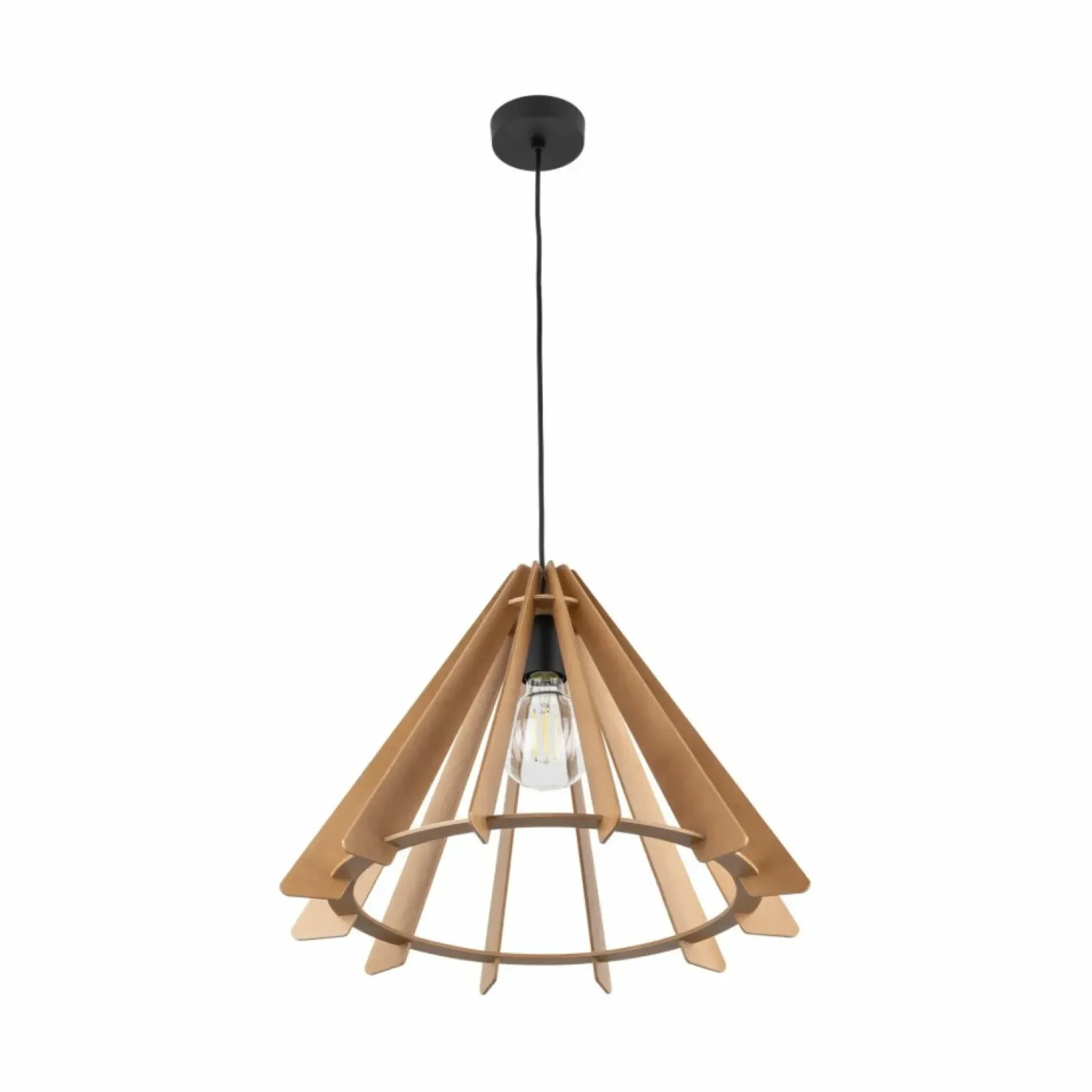 Sklep Kaja Dekoracyjna, rustykalna lampa wisząca TK 6586 ERIS WOOD | Kaja Best Sale