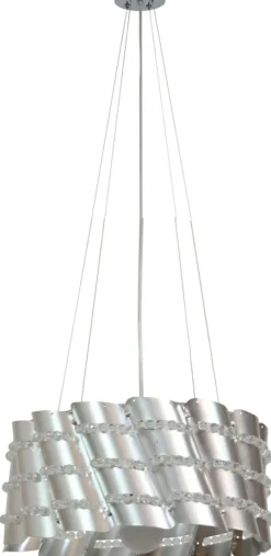 Sklep Kaja Dekoracyjna, srebrna lampa wisząca 31-40633 SMILE | Kaja Oświetlenie* Randole Tradycyjne