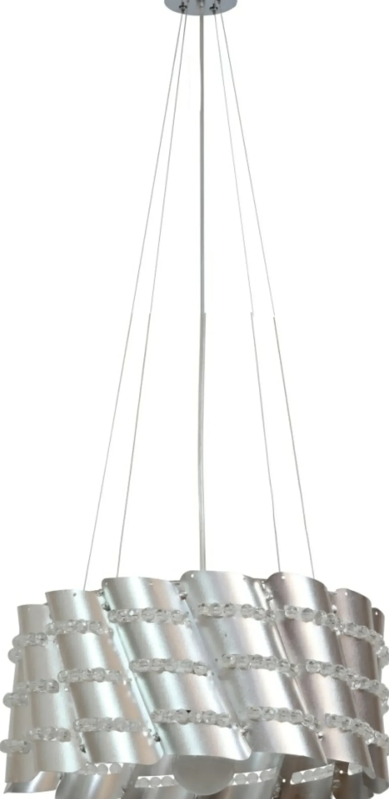 Sklep Kaja Dekoracyjna, srebrna lampa wisząca 31-40633 SMILE | Kaja Oświetlenie* Randole Tradycyjne