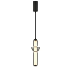 Sklep Kaja Dekoracyjna, wąska lampa wisząca LED PND-27372-1-19W-BK BRUNI | Kaja Best Sale