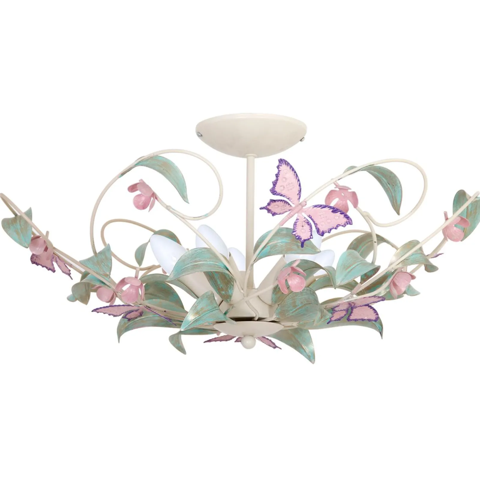 Sklep Kaja Dekoracyjna, zdobiona lampa sufitowa LX 6288 SUMMER | Kaja Oświetlenie* Randole Tradycyjne