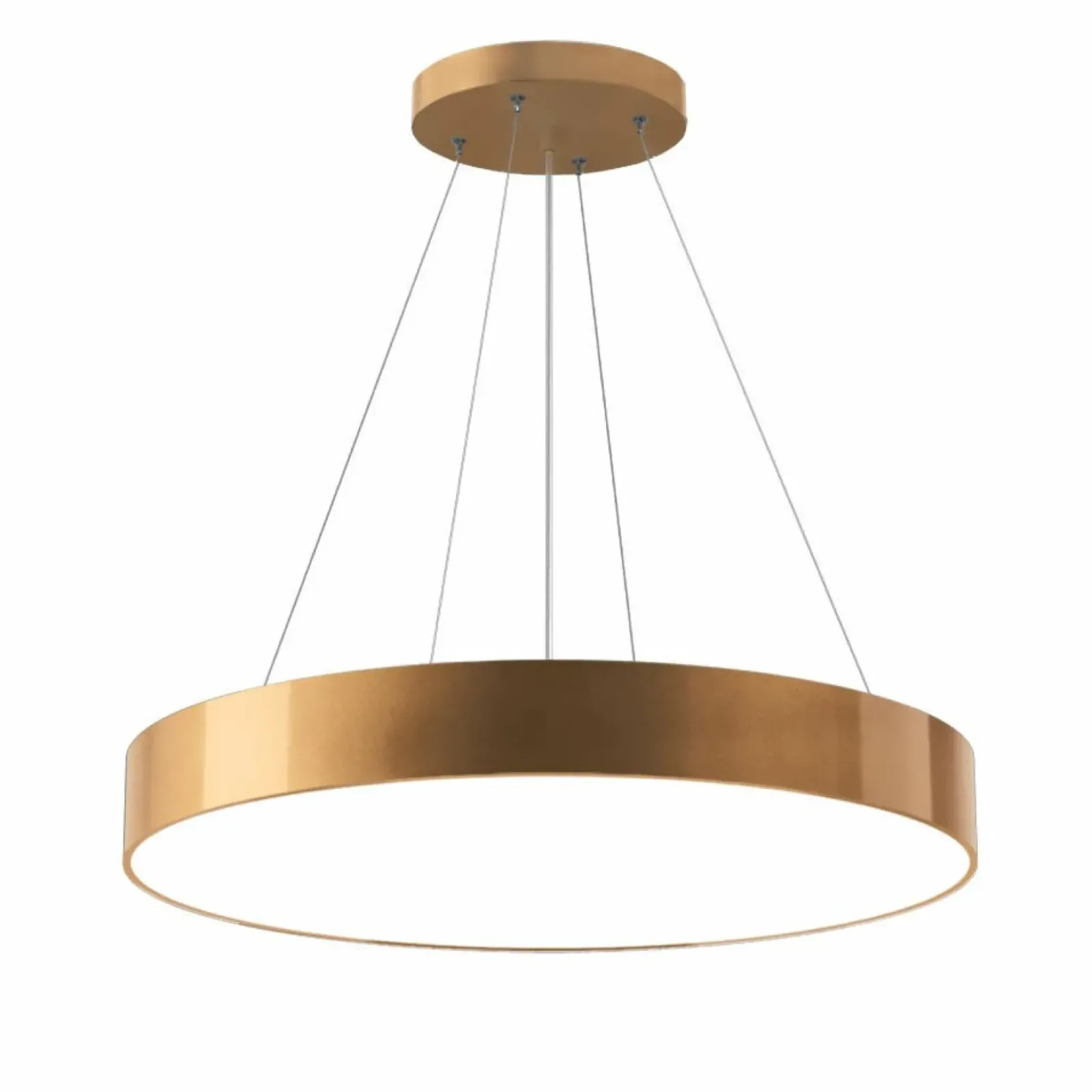 Sklep Kaja Dekoracyjna, złota lampa wisząca ⌀60cm ANT 5093 SENGO | Kaja Cheap