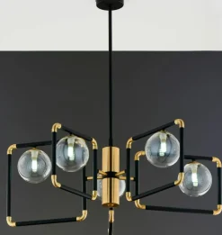 Sklep Kaja Dekoracyjny żyrandol do salonu JUP 1985 IR5 CZ/MS TR IBRA | Kaja Store