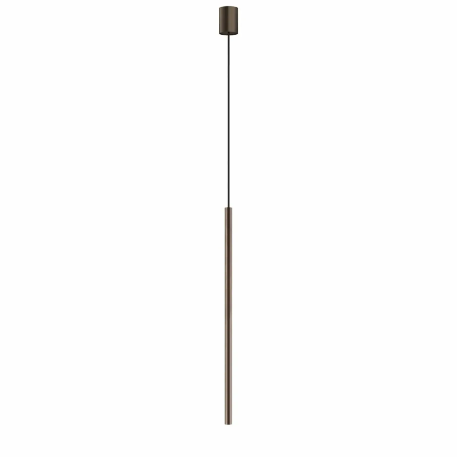 Sklep Kaja Dekoracyjny zwis w formie smukłej tuby G9 75cm 10447 LASER | Kaja satynowyczekoladowy Best