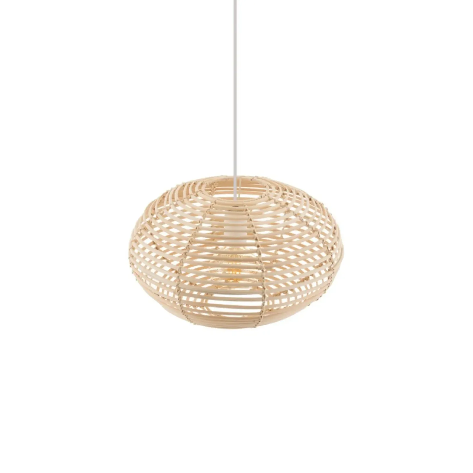 Sklep Kaja Dekoracyjny zwis z plecionym abażurem 11153 RATTAN | Kaja Oświetlenie Outlet