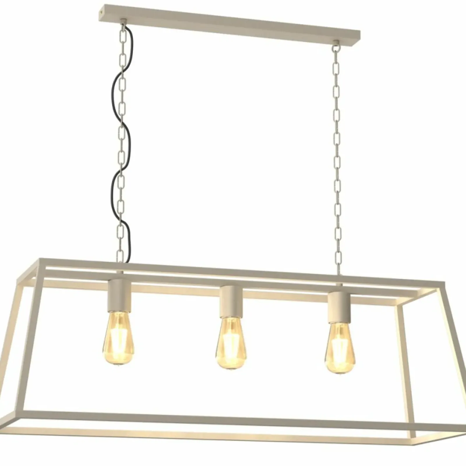 Sklep Kaja Designerska, beżowa lampa wisząca nad stół LX 4428 FRAME | Kaja Cheap