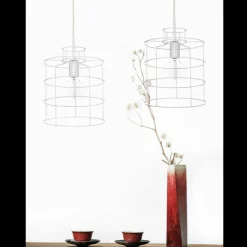 Sklep Kaja Designerska, biała lampa wisząca typu pająk 67114 LANA | Kaja Fashion