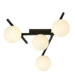 Sklep Kaja Designerska, czarna lampa sufitowa z kulami 1103/4 SMART | Kaja Hot