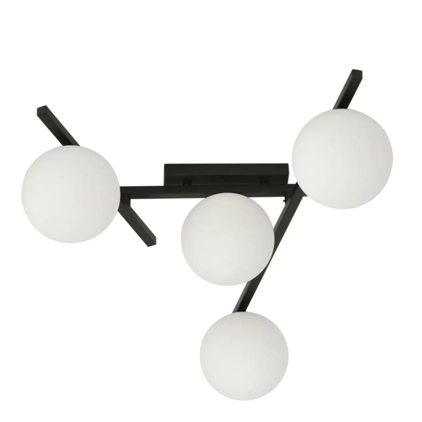 Sklep Kaja Designerska, czarna lampa sufitowa z kulami 1103/4 SMART | Kaja Hot