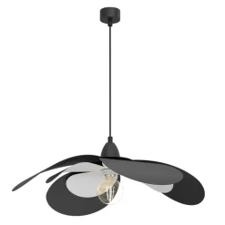 Sklep Kaja Designerska, czarna lampa wisząca imitująca kwiat ANT 5011 ZONO P Outlet