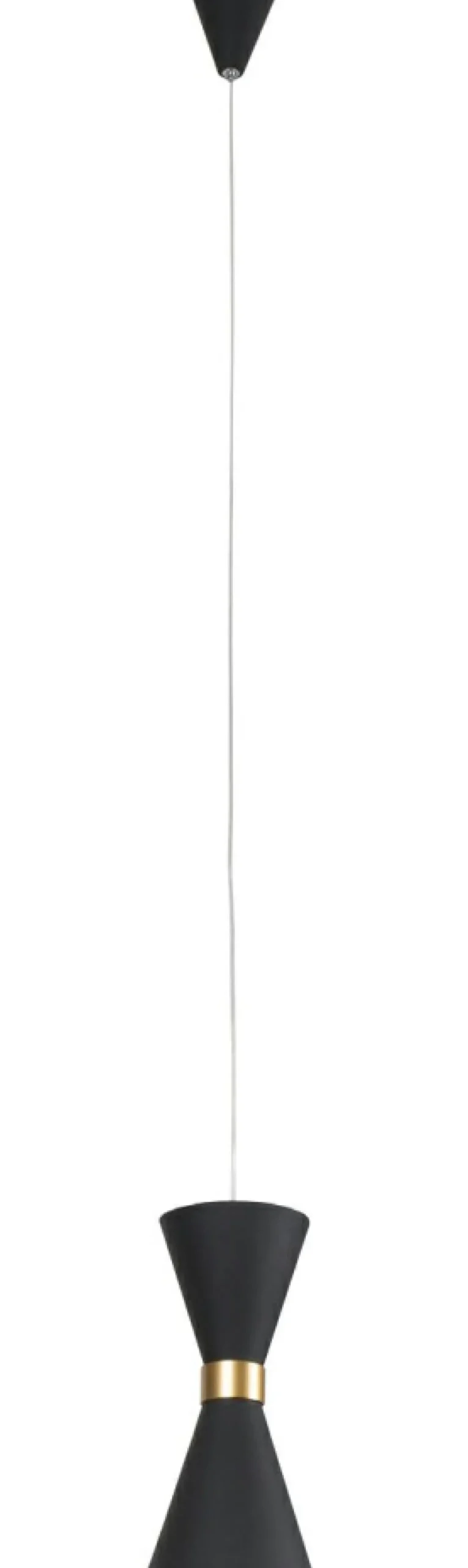 Sklep Kaja Designerska, czarno-złota lampa wisząca MX P0330 CORNET | Kaja Best