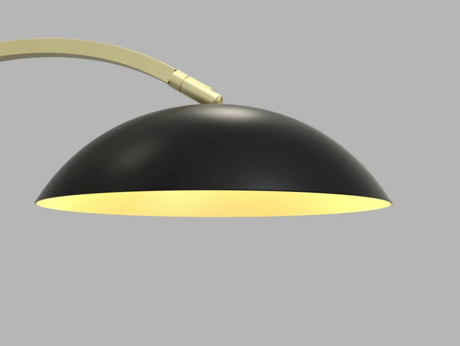 Sklep Kaja Designerska, czarno-złota lampka do biura WF 8001-104 ROSSKOFF | Kaja* Nowoczesne Lampki Stołowe|Lampy Led
